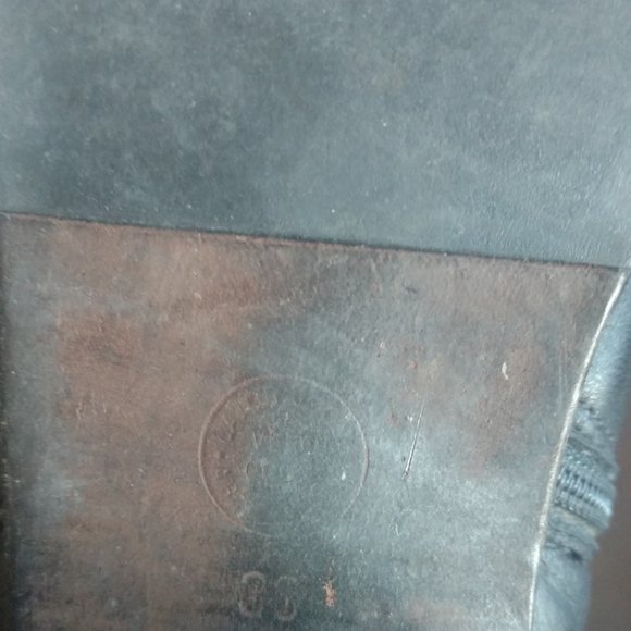 Black Leather Vero Cuoio Over The Knee OTK Boots - Picture 7 of 10